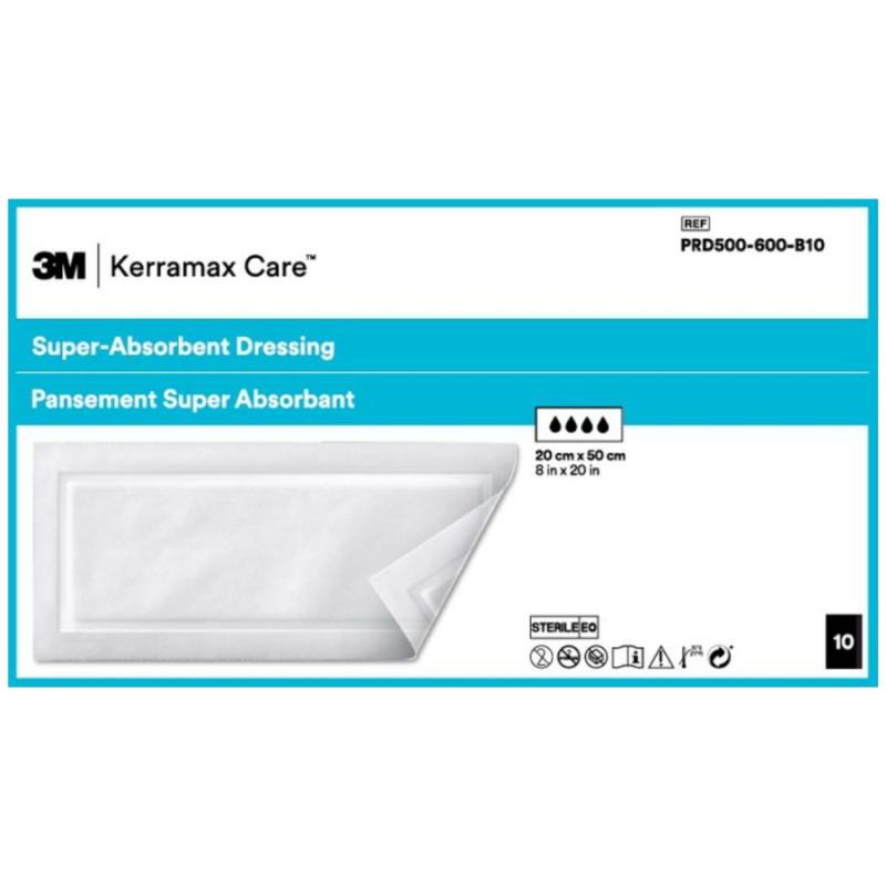 Kerramax Care™ Super-Absorbent Non-Adhesive Dressing, (20 cm x 50 cm)